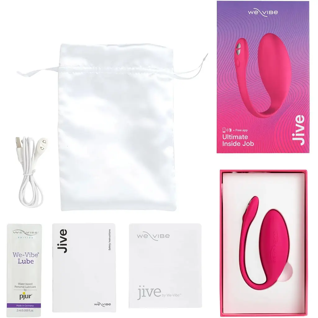 Смарт-віброяйце We-Vibe Jive Electric Pink - фото 7