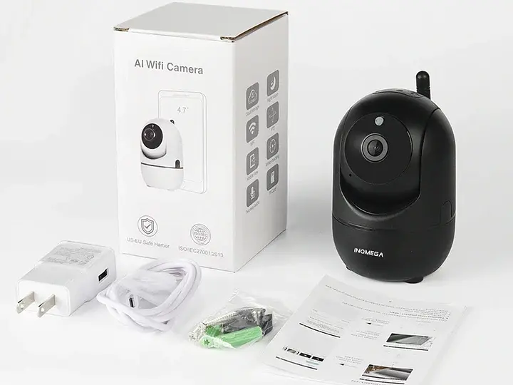 Поворотна Wi-Fi камера Inqmega 1080P PTZ для дому та вулиці - фото 2