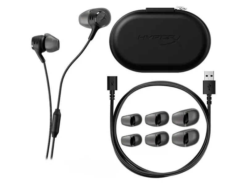 Навушники з мікрофоном HyperX Cloud Earbuds III S Black (BN7S1AA) - фото 4