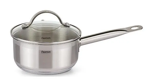 Ківш Luminosa зі скляною кришкою Fissman Ø16х7,5 см, Ø14 см kuh0007740