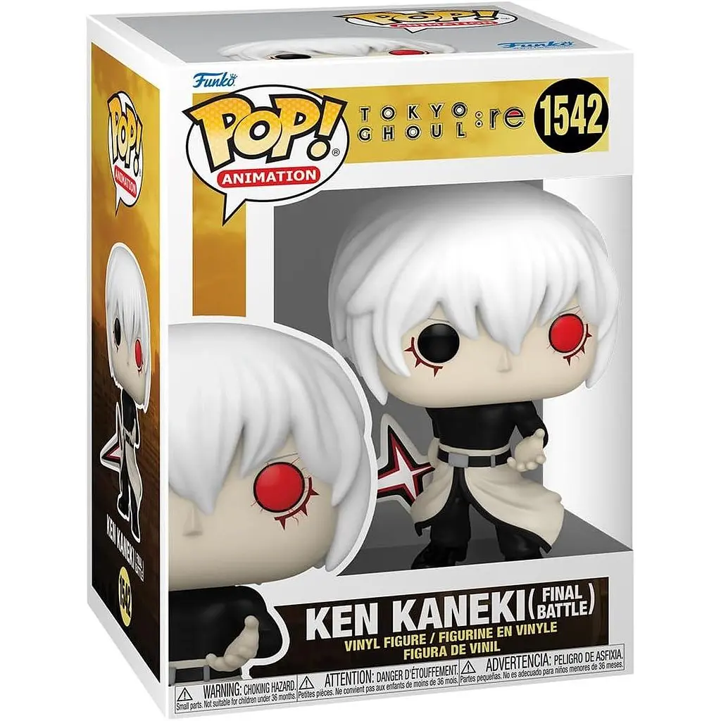 Фигурка Funko Pop Токийский гуль Кен Канеки Tokyo Ghoul Ken Kaneki 10 см TG KK 1542 - фото 3