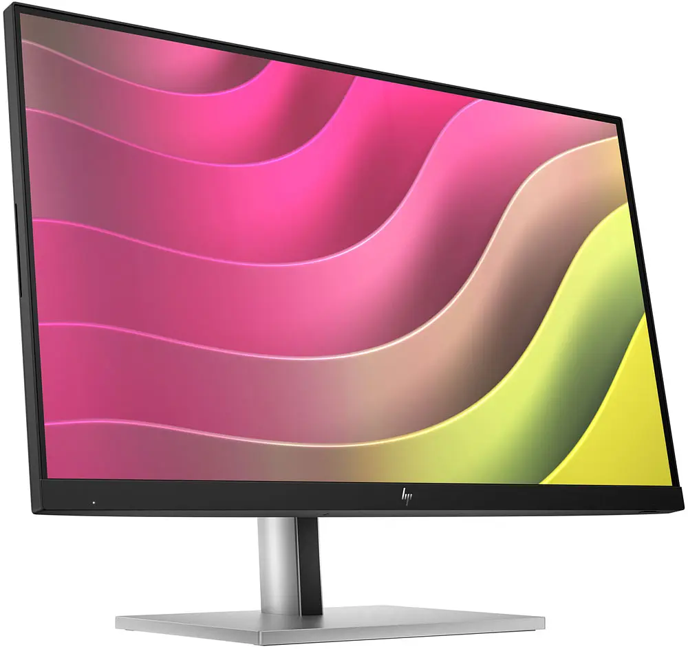 TFT 23.8` HP E24t G5, IPS, 75Hz, сенсорний, HDMI, DP, USB-hub, HAS, Pivot, чорно-сріблястий - фото 2