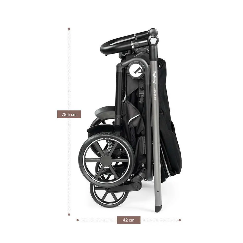 Коляска Peg-Perego Veloce Sand, 2в1, бежевий (PACK-VEL2100000008) - фото 14
