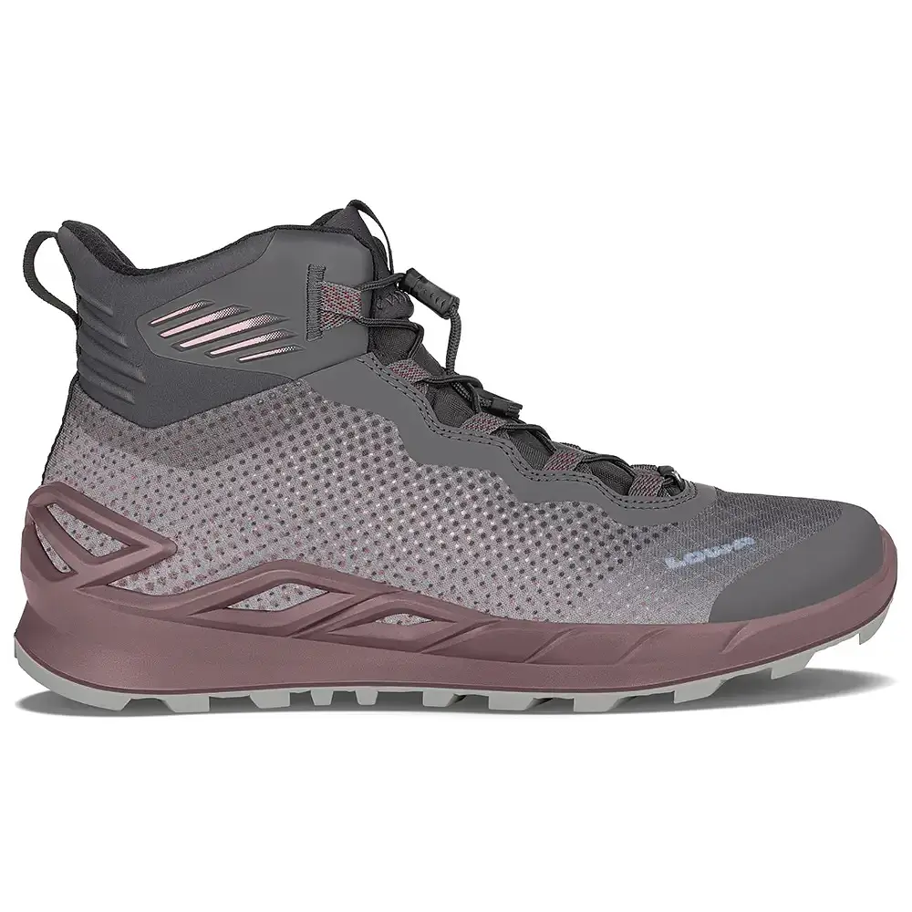 Ботинки женские Lowa Merger GTX Mid Women 39,5 Сірий-Рожевий - фото 5