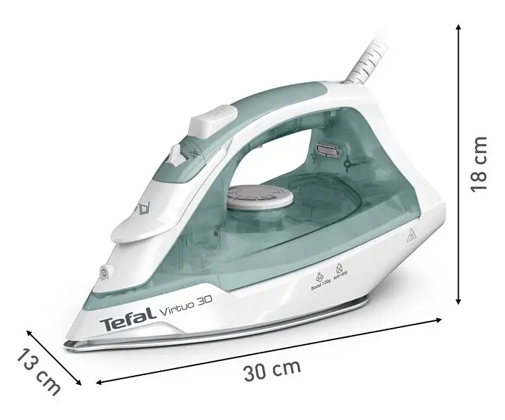 Праска Tefal Virtuo 30 біло-зелений (FV2C42E0) - фото 14