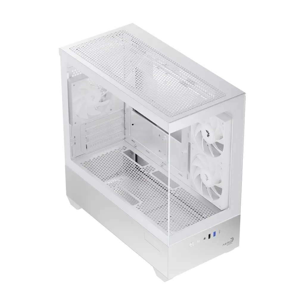 Корпус для ПК AeroCool P300D Digi-G-WT-v1 White (ACCS-PN05033.21) - фото 5