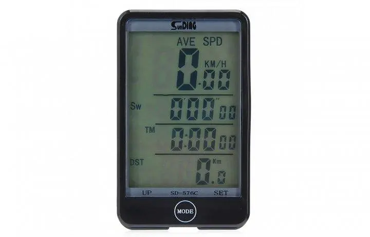 Бездротовий велокомп'ютер SunDing SD-576C waterproof + 27 функцій + підсвічування 2.5 дюйм - фото 7