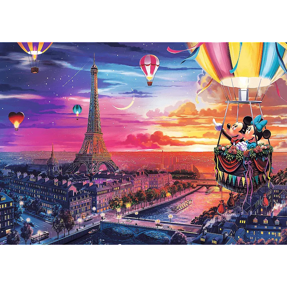 Пазл Міккі та Мінні в Парижі - 1000 шт. TREFL 10917 - фото 2