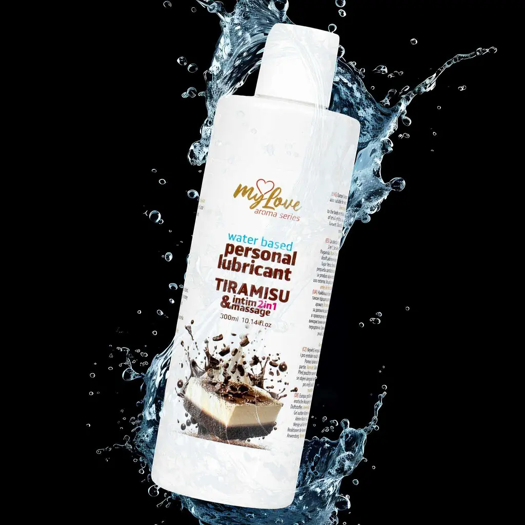 Лубрикант MyLove Aroma Series IntimMassage 2in1 Tiramisu, 300 мл - фото 3