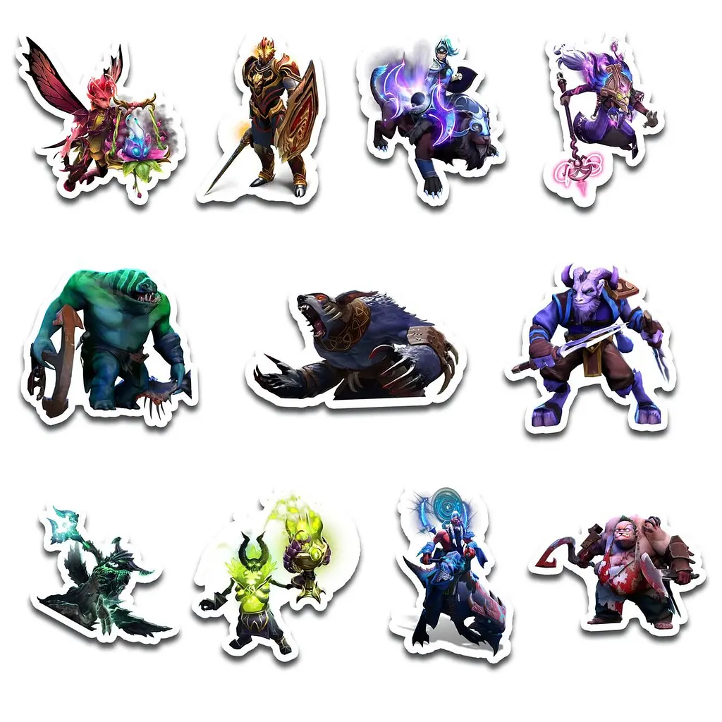 Стикерпак GeekLand Dota 2 45 штук (SP D2 01) - фото 3