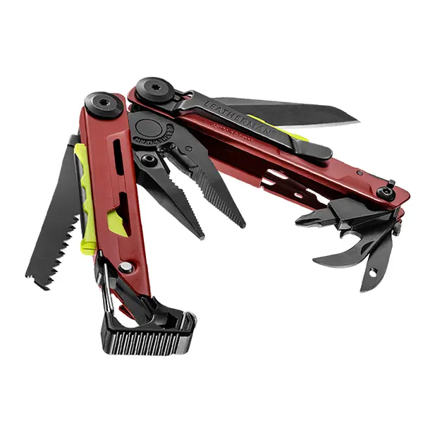 Мультитул Leatherman SIGNAL CRIMSON + синтетический чехол (832745) [60742] - фото 2