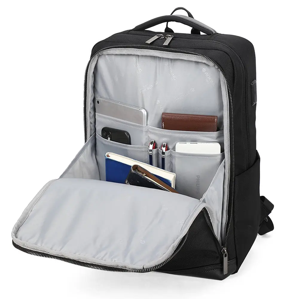 Рюкзак для ноутбука Aoking SN2120 43x31x14 см чорний - фото 4