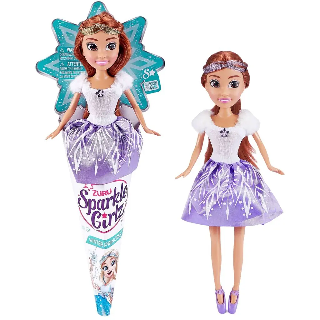 Кукла Zuru Sparkle Girlz Зимняя принцесса Доминика, 25 см (Z10017-2) - фото 2