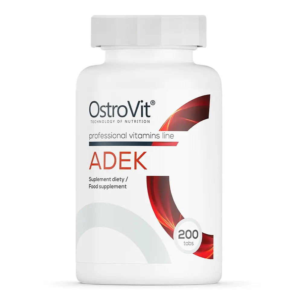 Вітаміни та мінерали ADEK, 200 таблеток OstroVit vit0003549