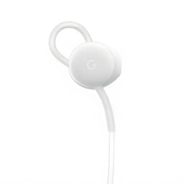 Навушники дротові Google Pixel EarBuds USB-C (GA00485) білі - фото 3