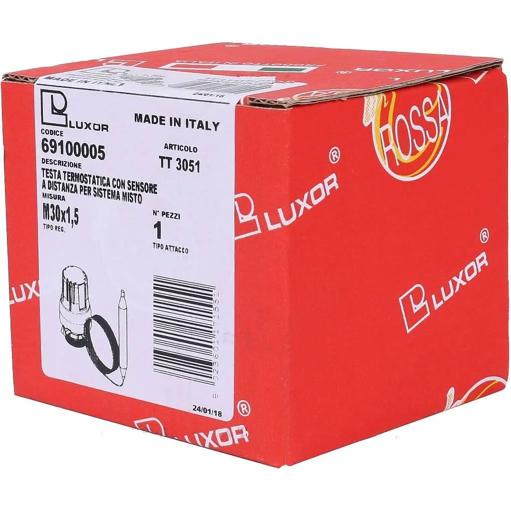 Термоголовка з виносним датчиком Luxor TT3051 M30x1.5 30412 - фото 7