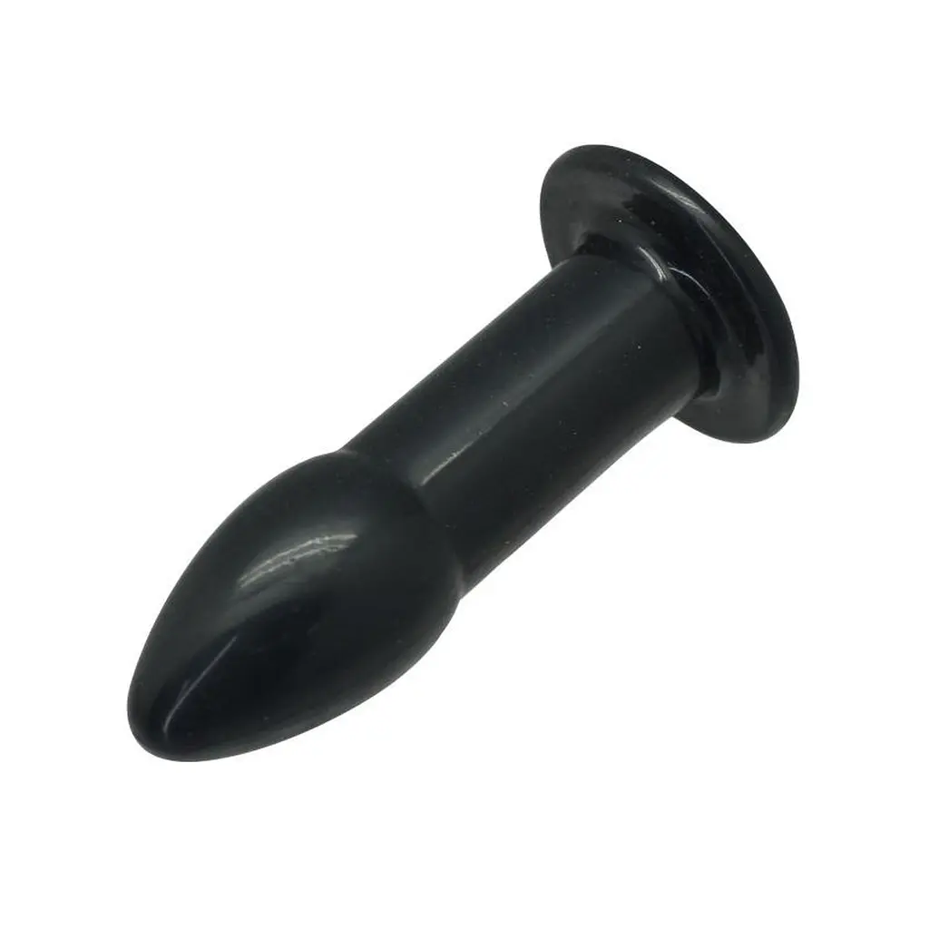 Анальна пробка Toyz4lovers Timeless Anal Trainer, 8.5 см (чорний) - фото 2