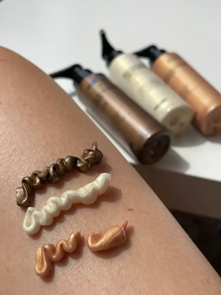 Шиммер крем-гель зволожувальний Dark Fantasy Moisturizing Shimmer Hillary 100 мл - фото 5