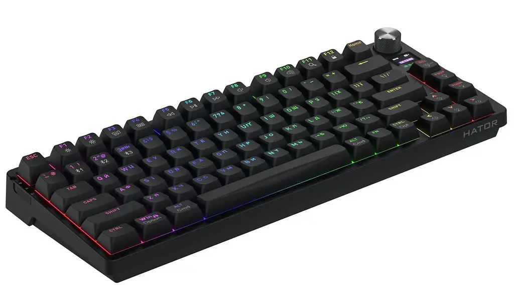 Клавиатура HATOR Icefall PRO Wireless Black (HTK450UA) U1 - фото 4