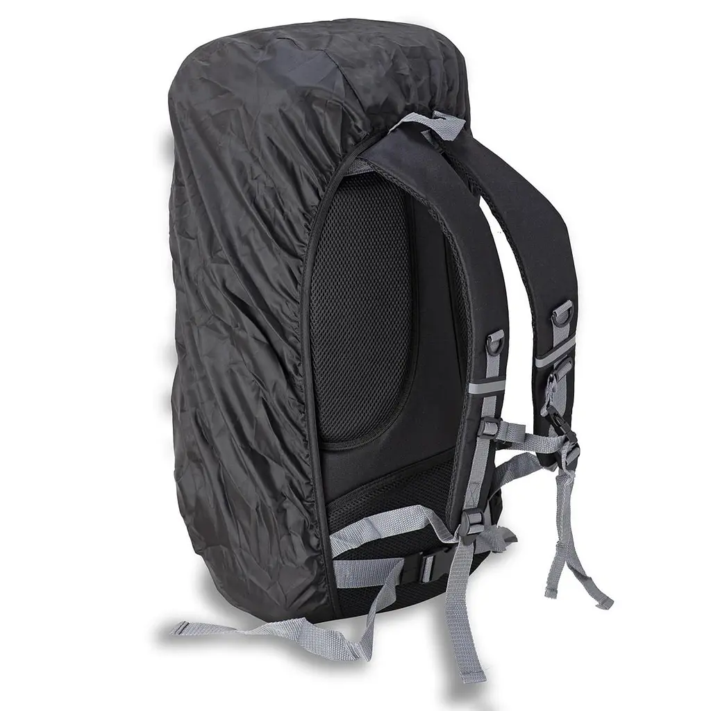 Туристичний рюкзак Semi Line 45 Black 45 л, з чохлом від дощу, анатомічна спинка, кріплення для трекінгових палиць - фото 5