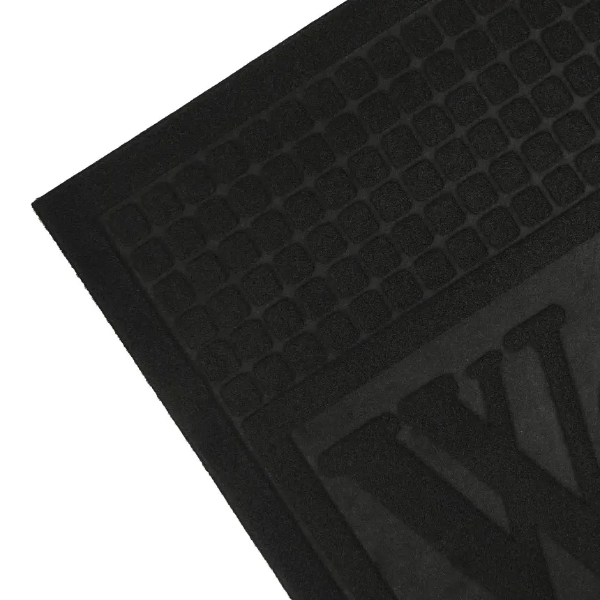 Килимок придверний Eco Fabric Welcome без кромки чорний 60 х 90 см (6090-010) - фото 7