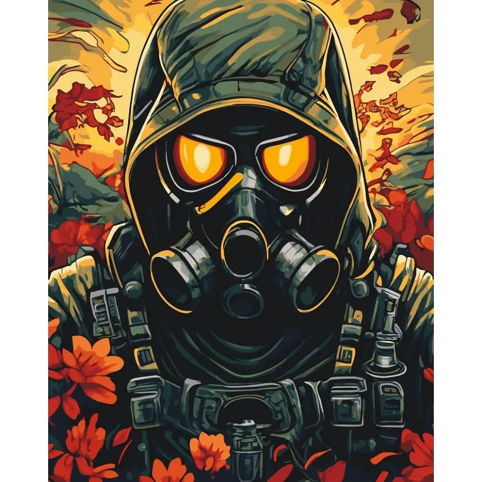Картина за номерами ART CRAFT Зона відчуження 40x50 см Різнокольоровий (PM-194-K-1331)