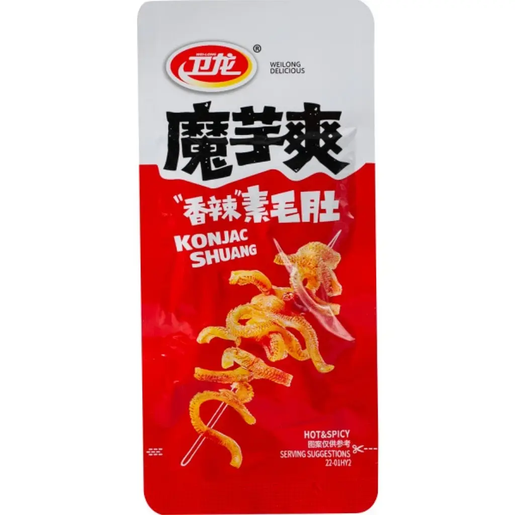 Пикантные Конжак Konjac Weilong Shuang Hot&Spicy 9 г