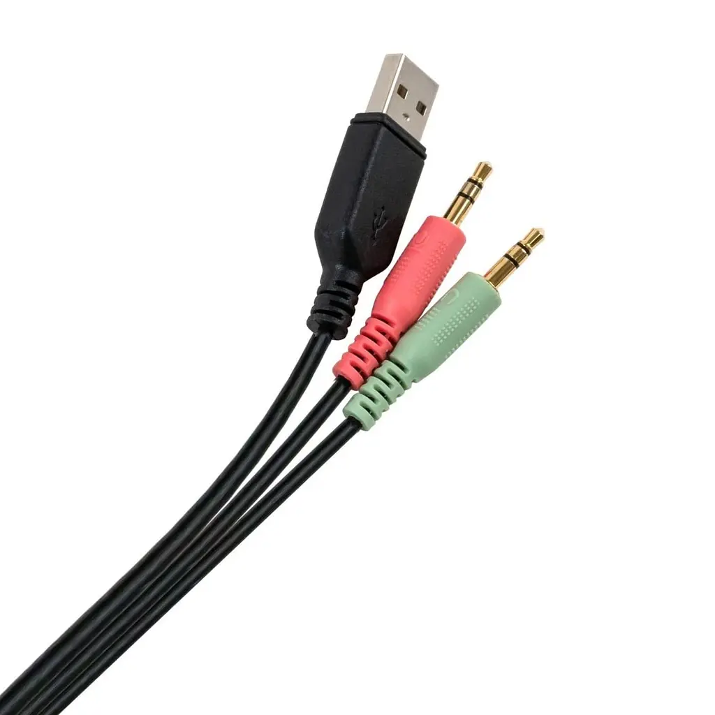 Ігрова гарнітура Vinga HSCU-100 Gaming LED Black (HSCU-100) - фото 6
