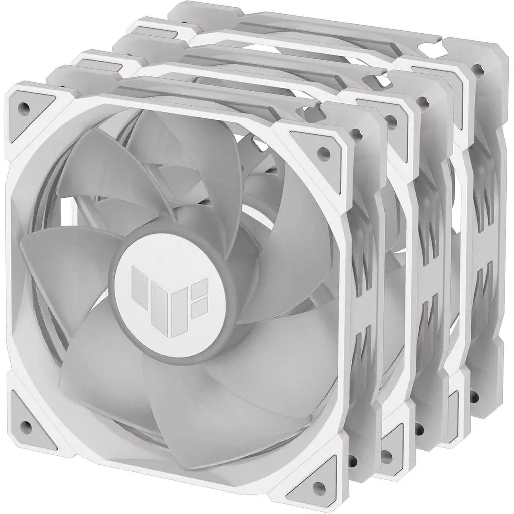 Комплект вентиляторів ASUS TUF Gaming 120мм TR120 ARGB Reverse Triple Pack White (90DA00D3-B09020) - фото 8