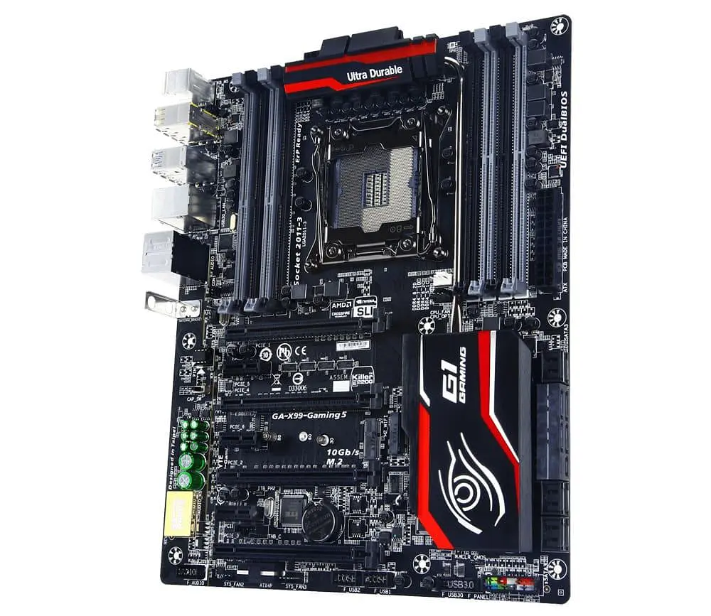 Материнська плата Gigabyte X99 Gaming 5 (GA-X99-Gaming 5) Б/в - фото 2