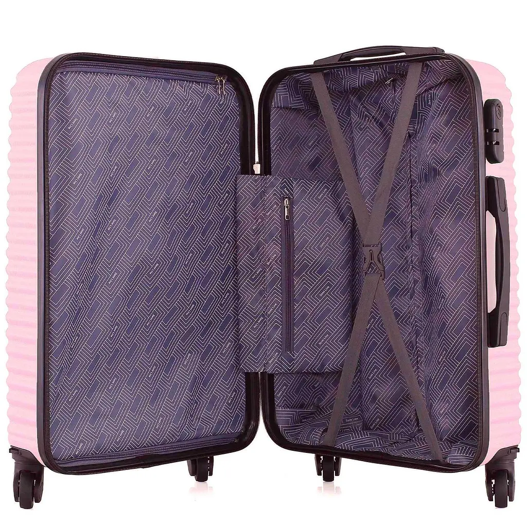 Валіза Semi Line 22" M Pink Cream (T5573-3) - фото 2