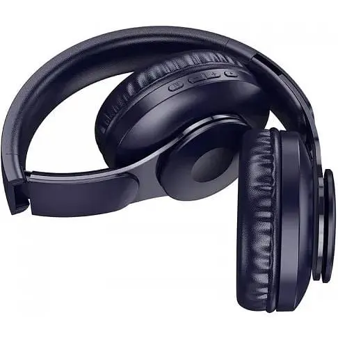 Навушники бездротові Hoco W45 Enjoy BT Headset повнорозмірні чорні до 46 годин 6942007601191 - фото 3