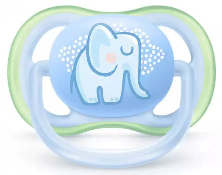 Пустышка Philips Avent Ultra Air с декором для мальчиков, 0-6 месяцев, 2 шт. (SCF085/01) - фото 3