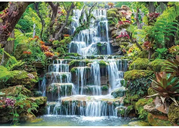 Пазл Clementoni Peace Collection&Spotify: Водоспад (Peace Collection&Spotify - The Waterfall - The Flow Puzzle - 500 pcs.), 500 ел. (35117) - фото 2