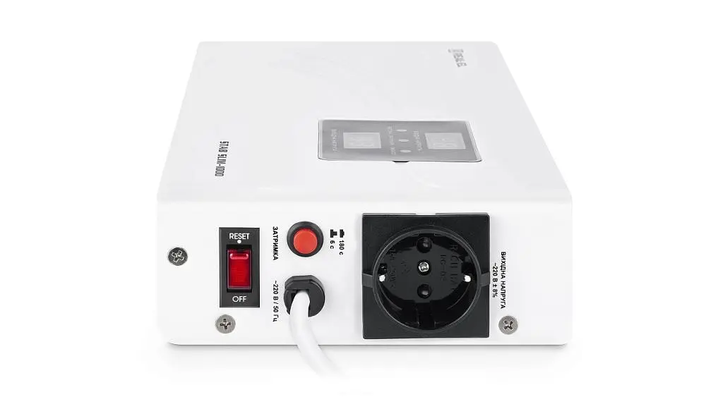 Стабілізатор REAL-EL Stab Slim-1000 White (EL122400007) - фото 5