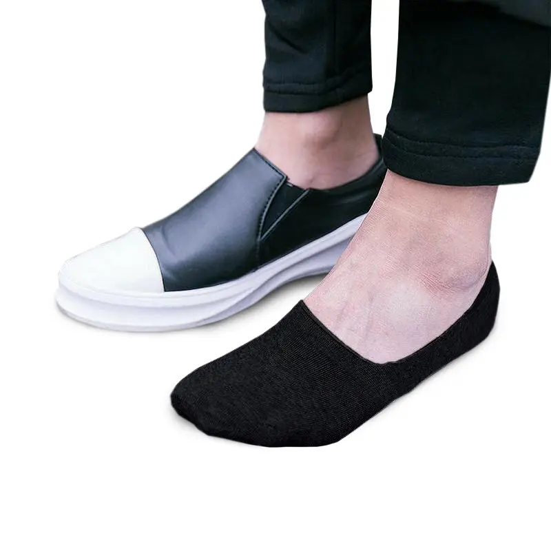 Безшовні дихаючі сліди з силіконом ORGANIC cotton JILL ANTONY 39-41 men's арт. 31001 39-41, Чорний - фото 2