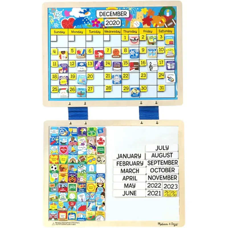 Ігровий набір Melissa&Doug Вічний магнітний календар (MD5058) - фото 2
