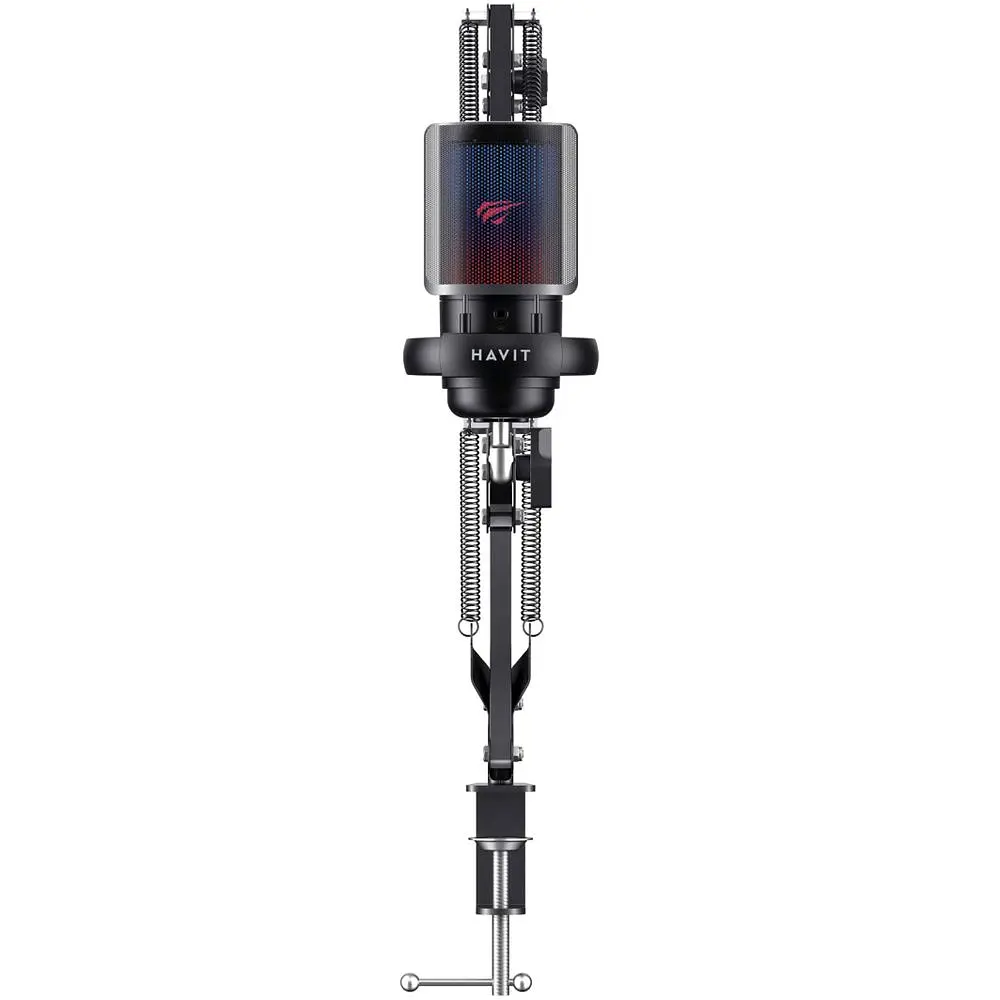 Мікрофон ігровий Havit HV-GK50 PRO USB RGB black (HV-GK50 PRO) - фото 3