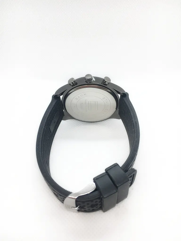 Наручний годинник чоловічий Clockhouse Hilfiger Чорний (IBW300B) - фото 4