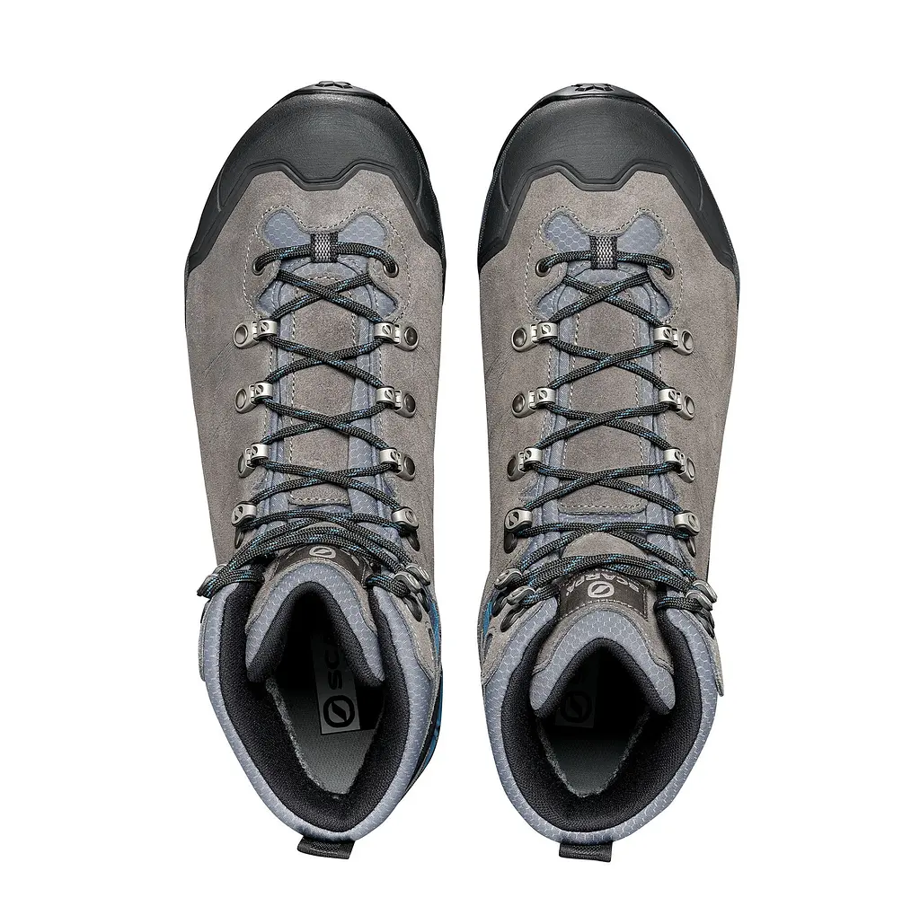 Ботинки мужские Scarpa ZG Trek GTX Wide 39 Серый-Голубой - фото 6