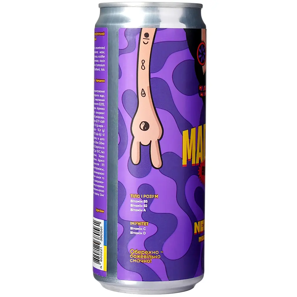 Напій енергетичний Jager Brewery Mad Head безалкогольний 330 мл - фото 2
