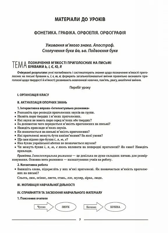 Матеріали до уроків. Українська мова. 5 клас. 2 семестр - Ольга Куцінко - фото 4