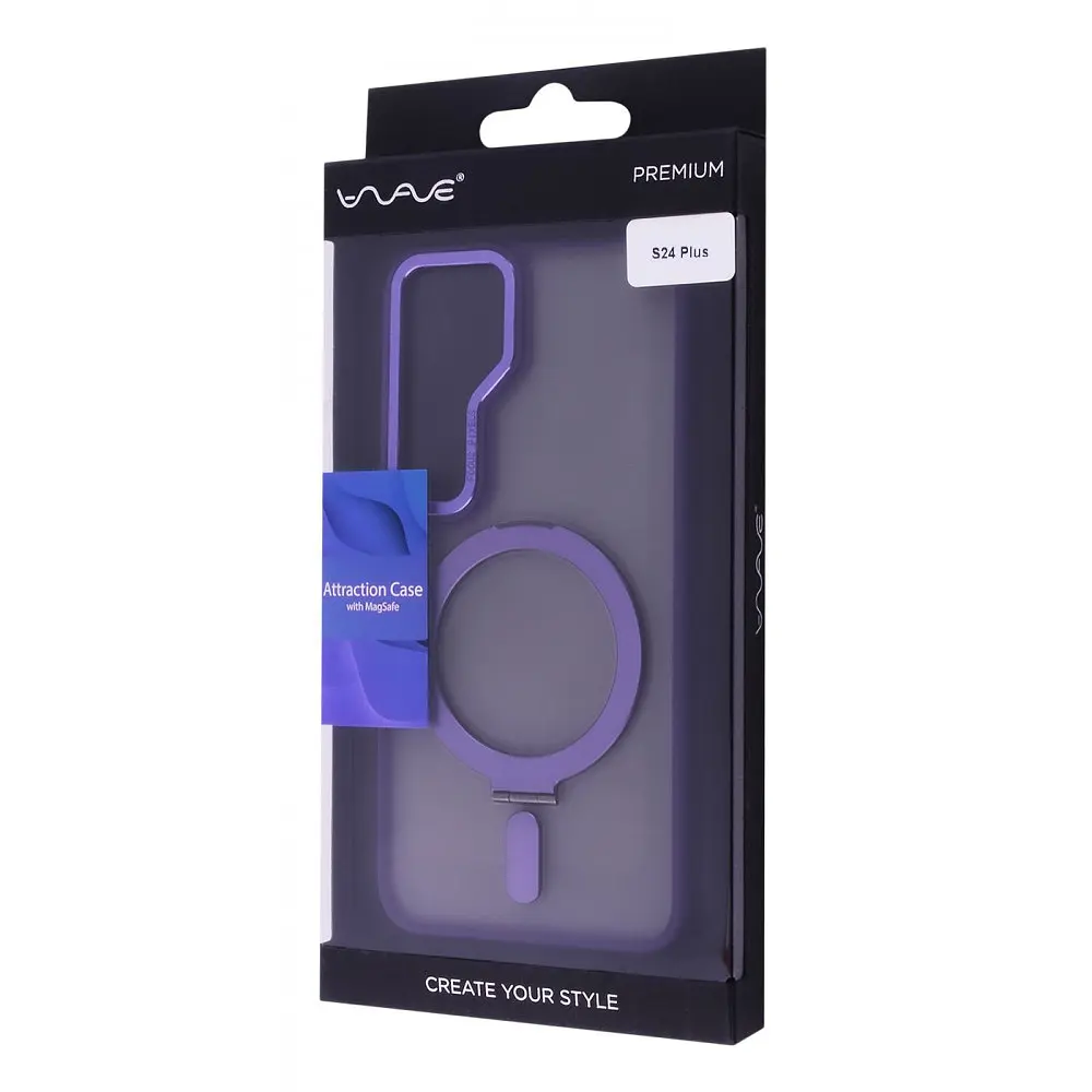 Чохол WAVE Attraction Case with Magnetic Ring Samsung Galaxy S24 Plus - фото 2