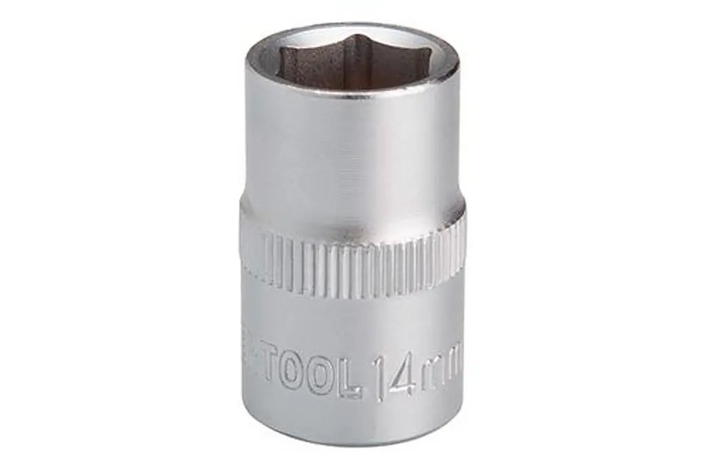 Головка торцевая шестигранная Intertool 14мм x 1/2" матовая - фото 2