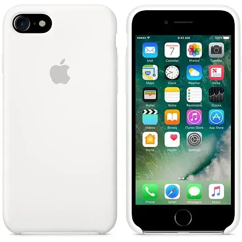 Чехол Apple с логотипом для iPhone 7 на заднюю крышку - фото 6