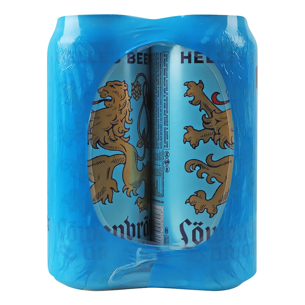 Набор пиво Lowenbrau Original светлое 5.1% 4*0.5 л ж/б - фото 3