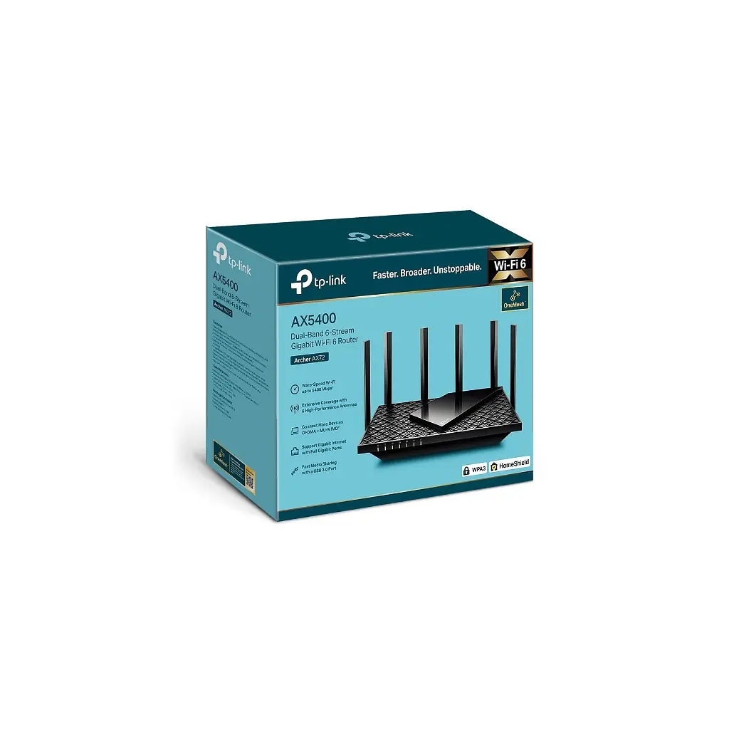 Маршрутизатор TP-Link ARCHER-AX72 - фото 4