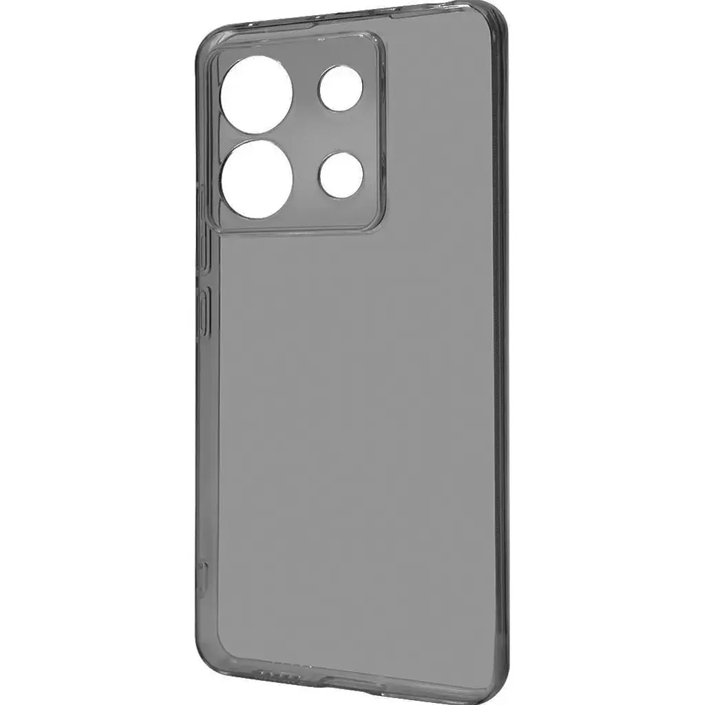 Чохол Space III Case для Redmi Note 13 Pro 5G/Poco X6 5G Transparent/Black [120842] - фото 2