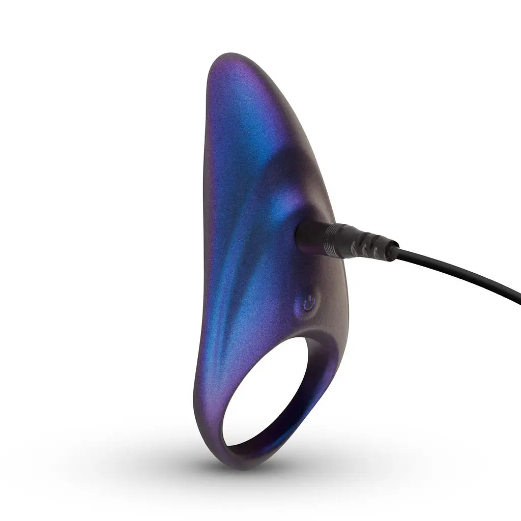 Віброкільце Hueman Neptune Vibrating Cock Ring 10.7 см фіолетовий - фото 3