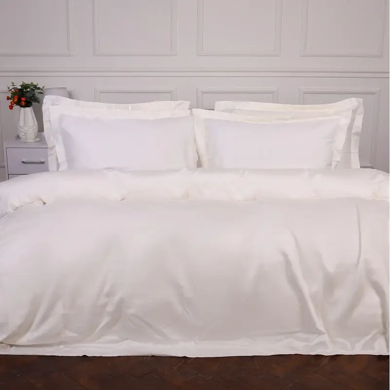 Наволочка MirSon Tencel №01 White 40х40 см белая (2200009368417) - фото 2